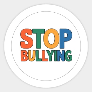 anti bullying Sticker